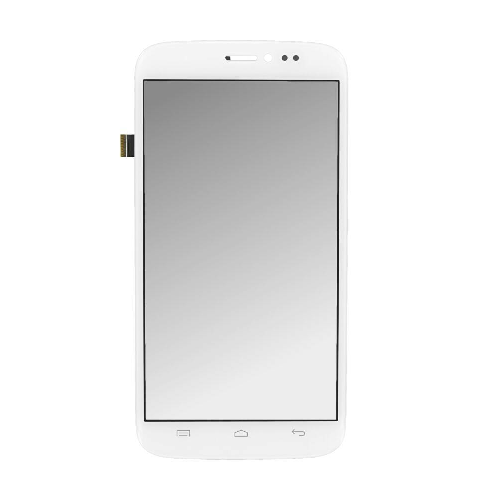 Display für Wiko Darkside LCD + Touchscreen Weiß