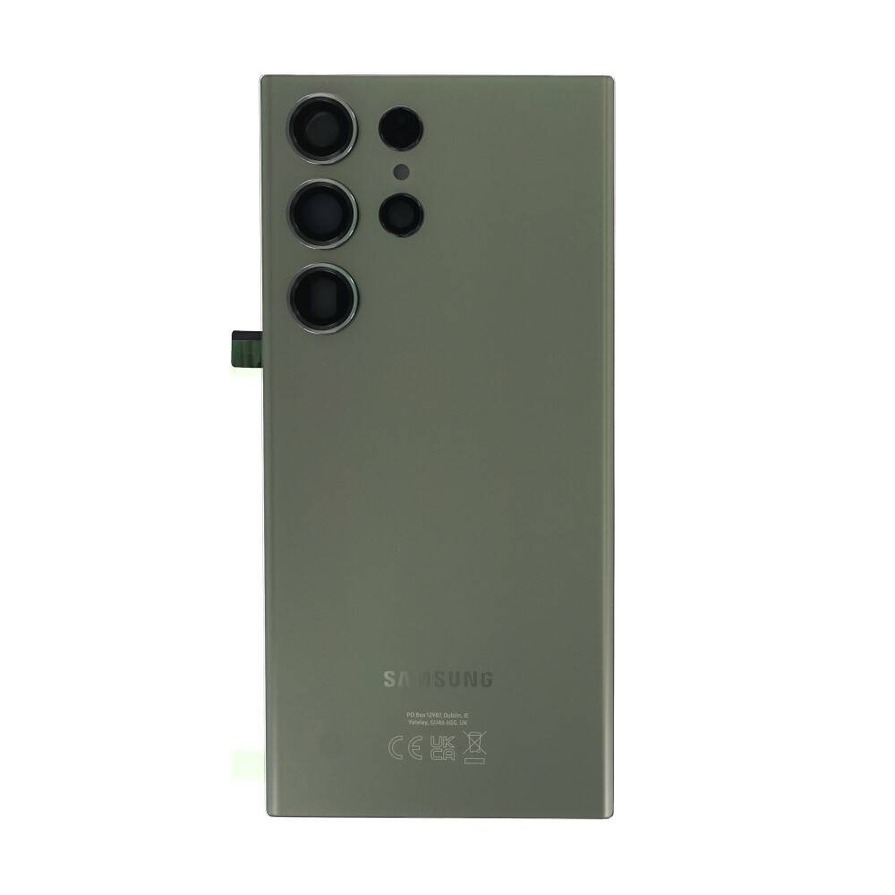 Original für Samsung Galaxy S23 Ultra Akkudeckel Backcover S918 Grün GH82-30400C
