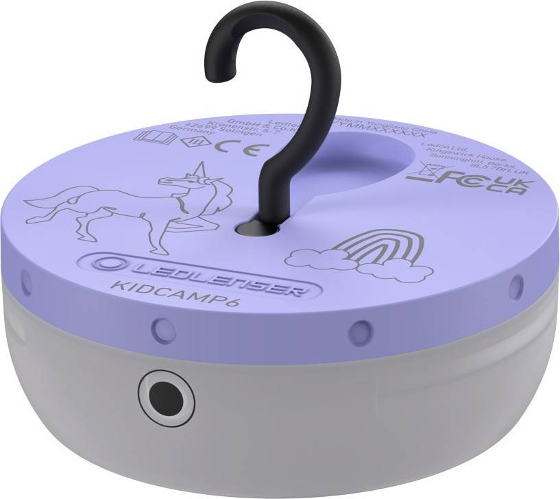 LED LENSER® Kinderlampe Kidcamp6 purple