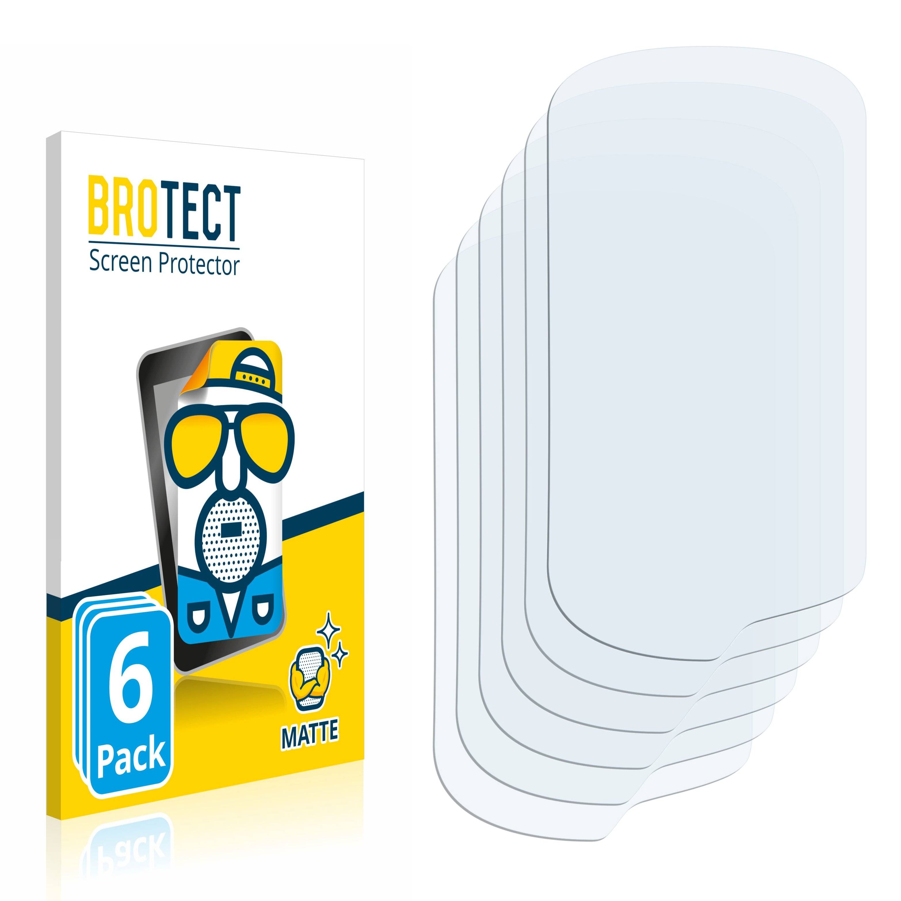 6x BROTECT Matte Displayschutzfolie für Garmin Oregon 700 - Entspiegelt,