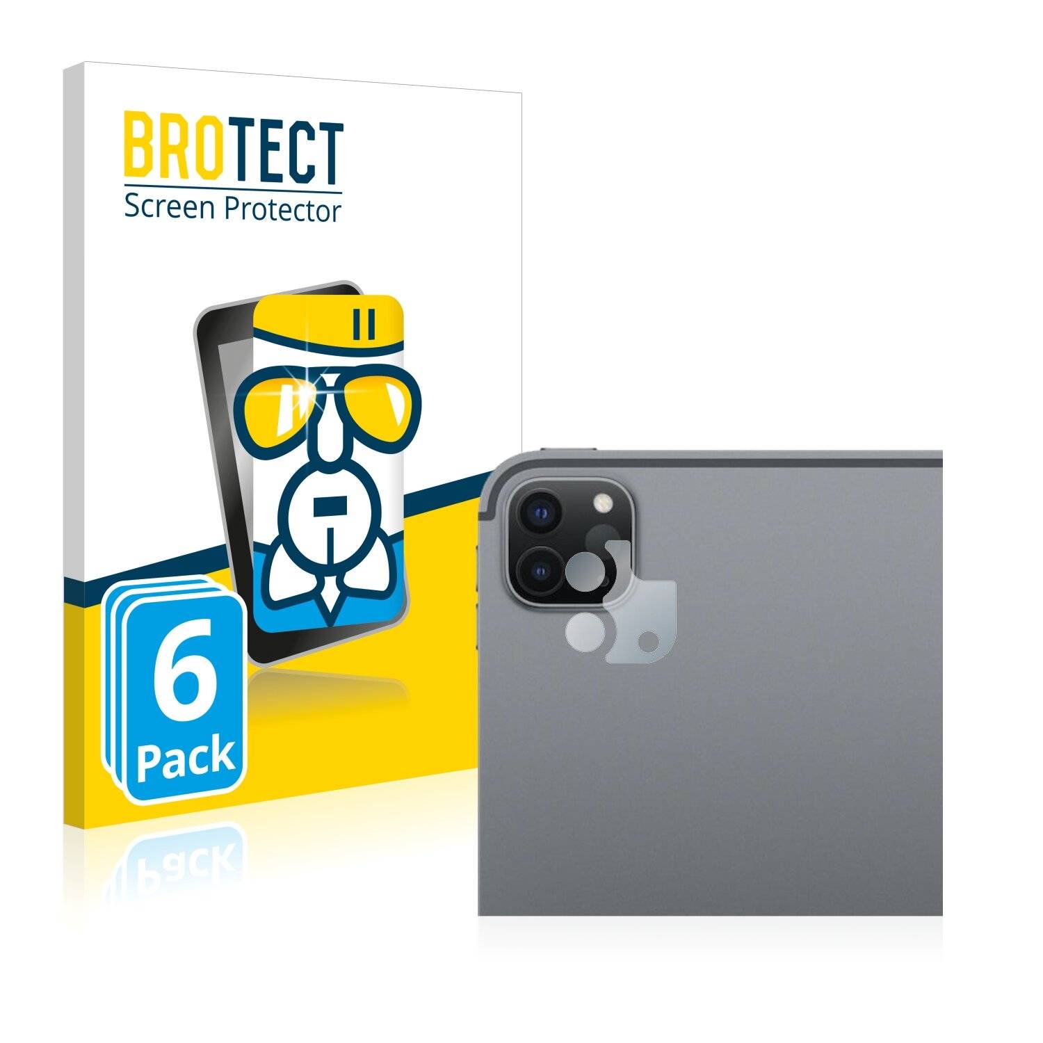 6x BROTECT AirGlass Schutzglas Folie für Apple iPad Pro 11 2022 (NUR