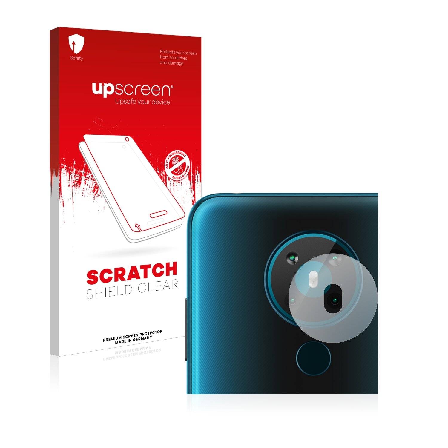 upscreen Scratch Shield Clear Premium Displayschutzfolie für Nokia 5.3 (NUR