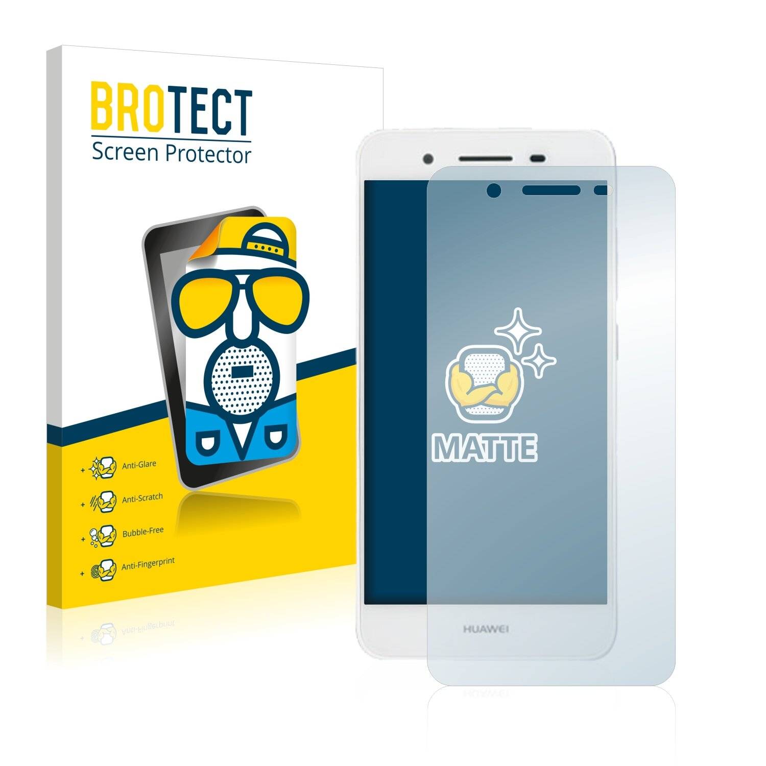 2x BROTECT Matte Displayschutzfolie für Huawei G8 Mini - Entspiegelt,