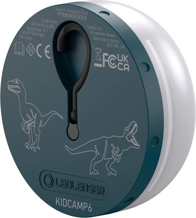 LED LENSER® Kinderlampe Kidcamp6 green
