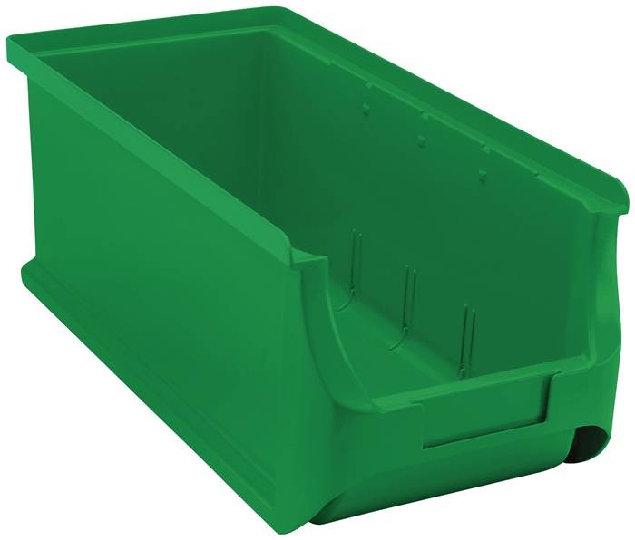 Sichtlagerkasten Profi-Plus L320xB150xH125mm PP grün ALLIT