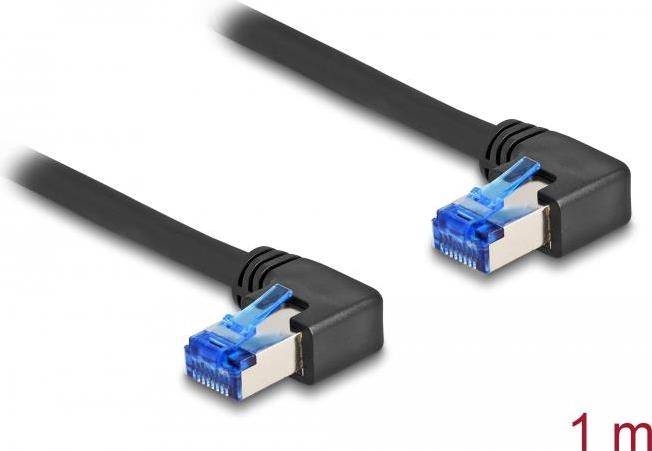 Delock Patch-Kabel - RJ-45 (M) rechtwinklig zu RJ-45 (M) - rechtwinklig - 1 m -