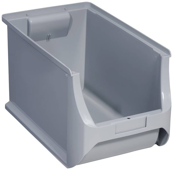 Sichtlagerkasten Profi-Plus L355xB205xH200mm PP grau ALLIT
