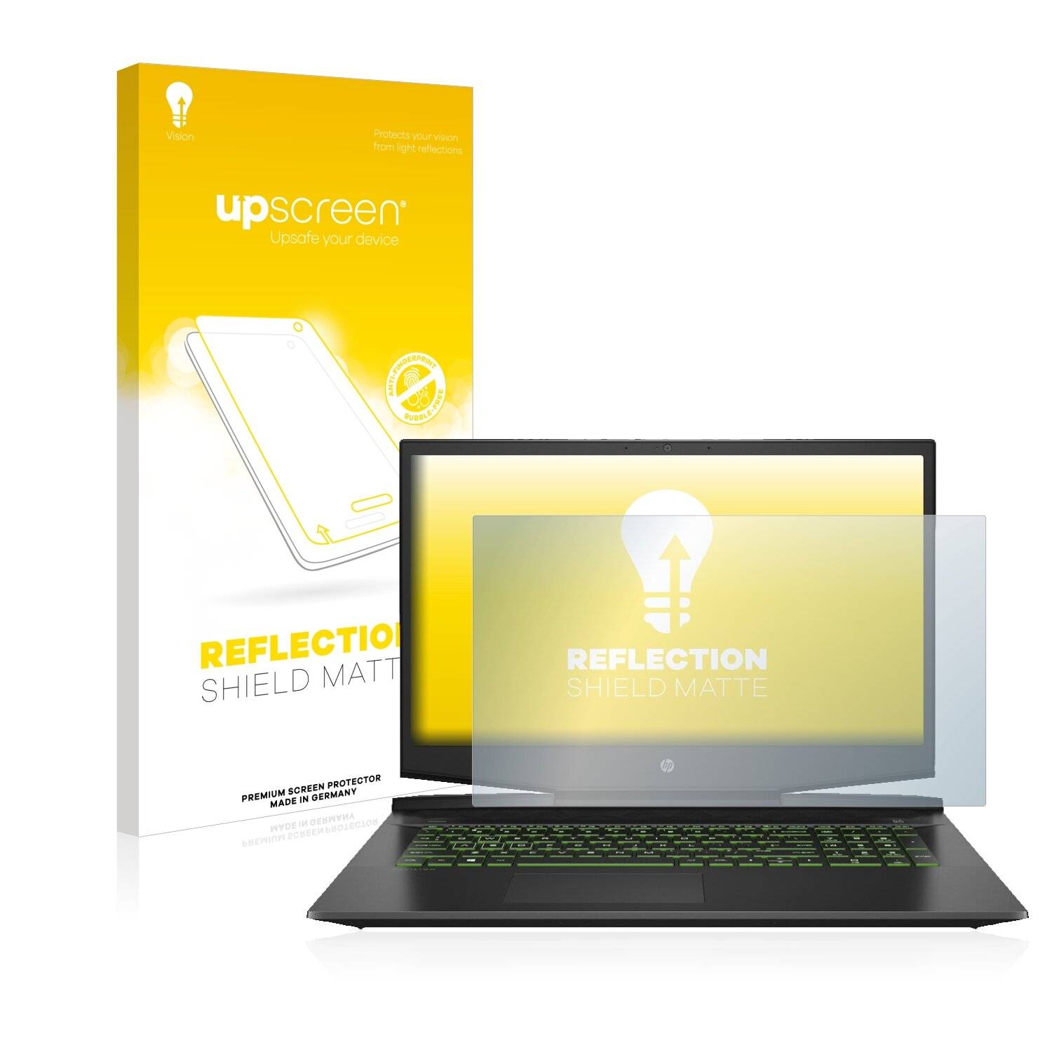 upscreen Reflection Shield Matte Premium Displayschutzfolie für HP Pavilion