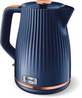 Tefal Loft KO251430, 1,7 l, Blau, Kunststoff, Regelbare Temperatur, Drahtlos
