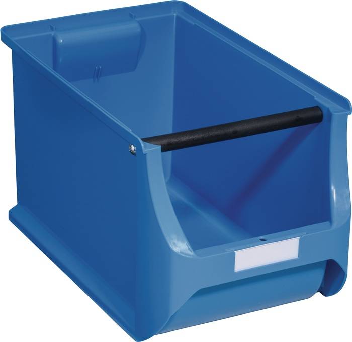 Sichtlagerkasten Profi-Plus L355xB205xH200mm PP blau ALLIT