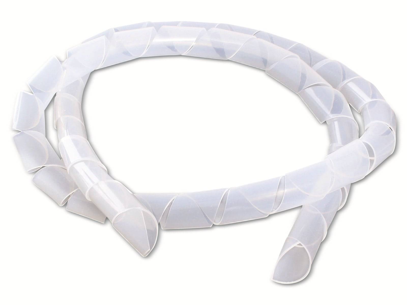 QUADRIOS Spiralschlauch 2111C142, Weiß, PE, 10 m