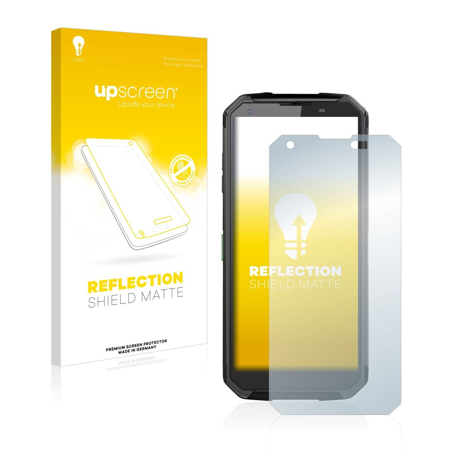 upscreen Reflection Shield Matte Premium Displayschutzfolie für Blackview BV9500