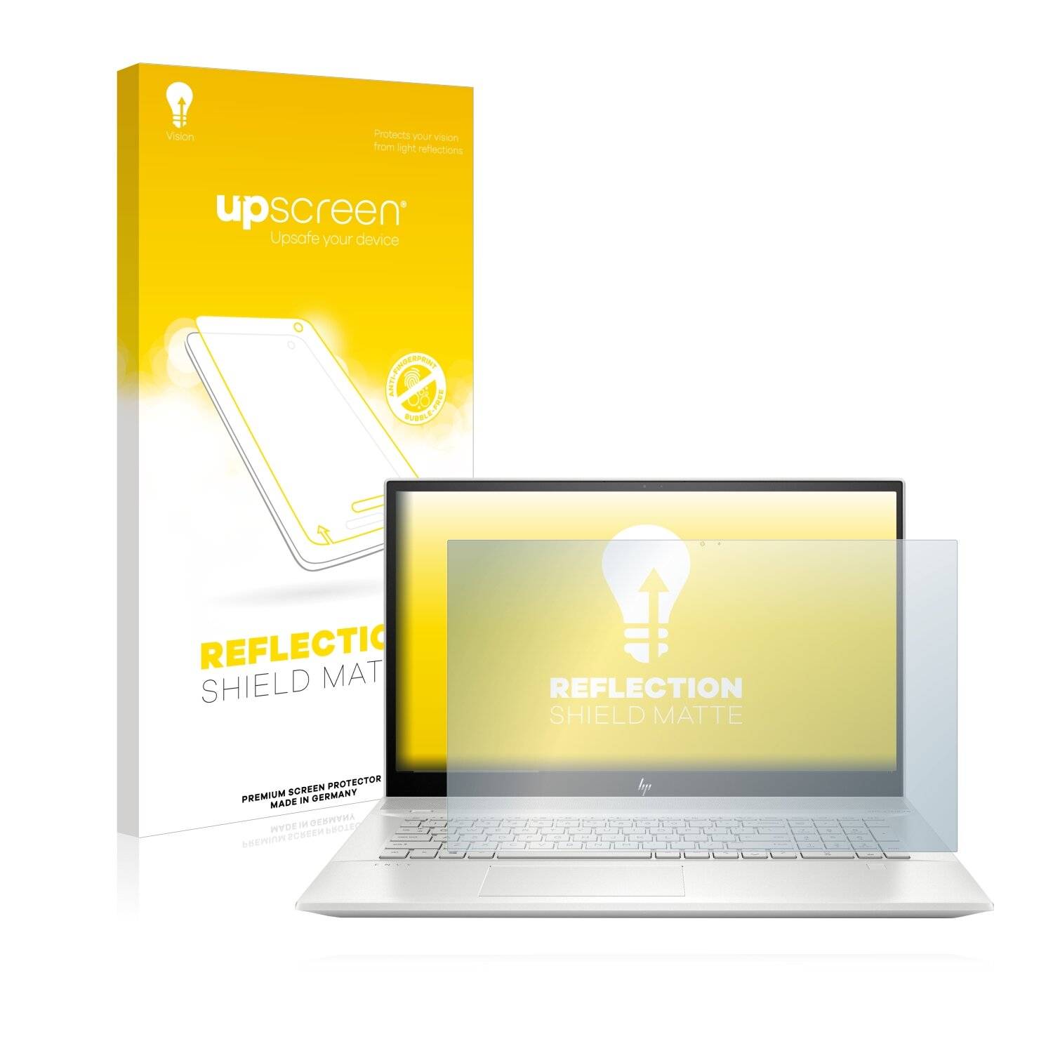 upscreen Reflection Shield Matte Premium Displayschutzfolie für HP Envy