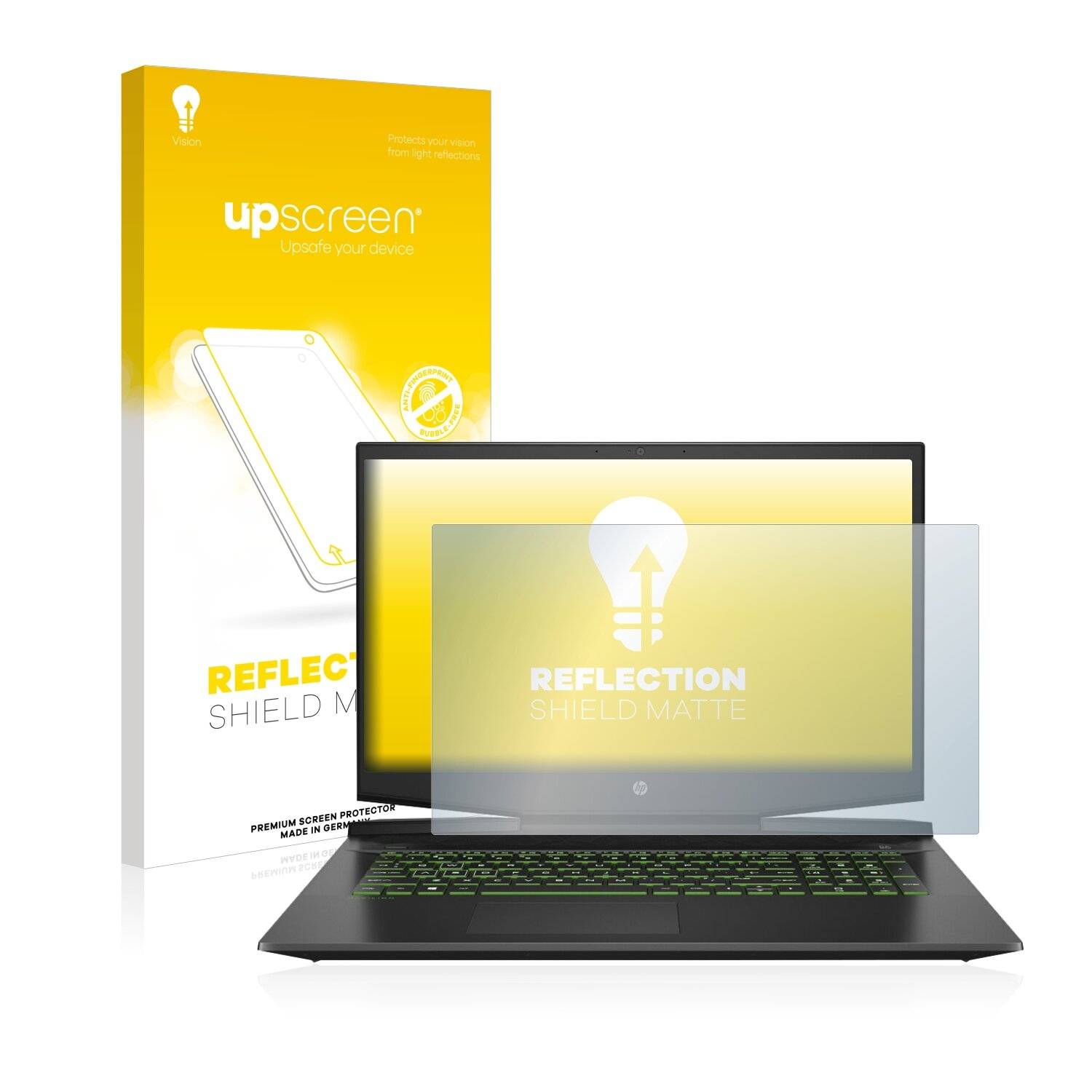 upscreen Reflection Shield Matte Premium Displayschutzfolie für HP Pavilion
