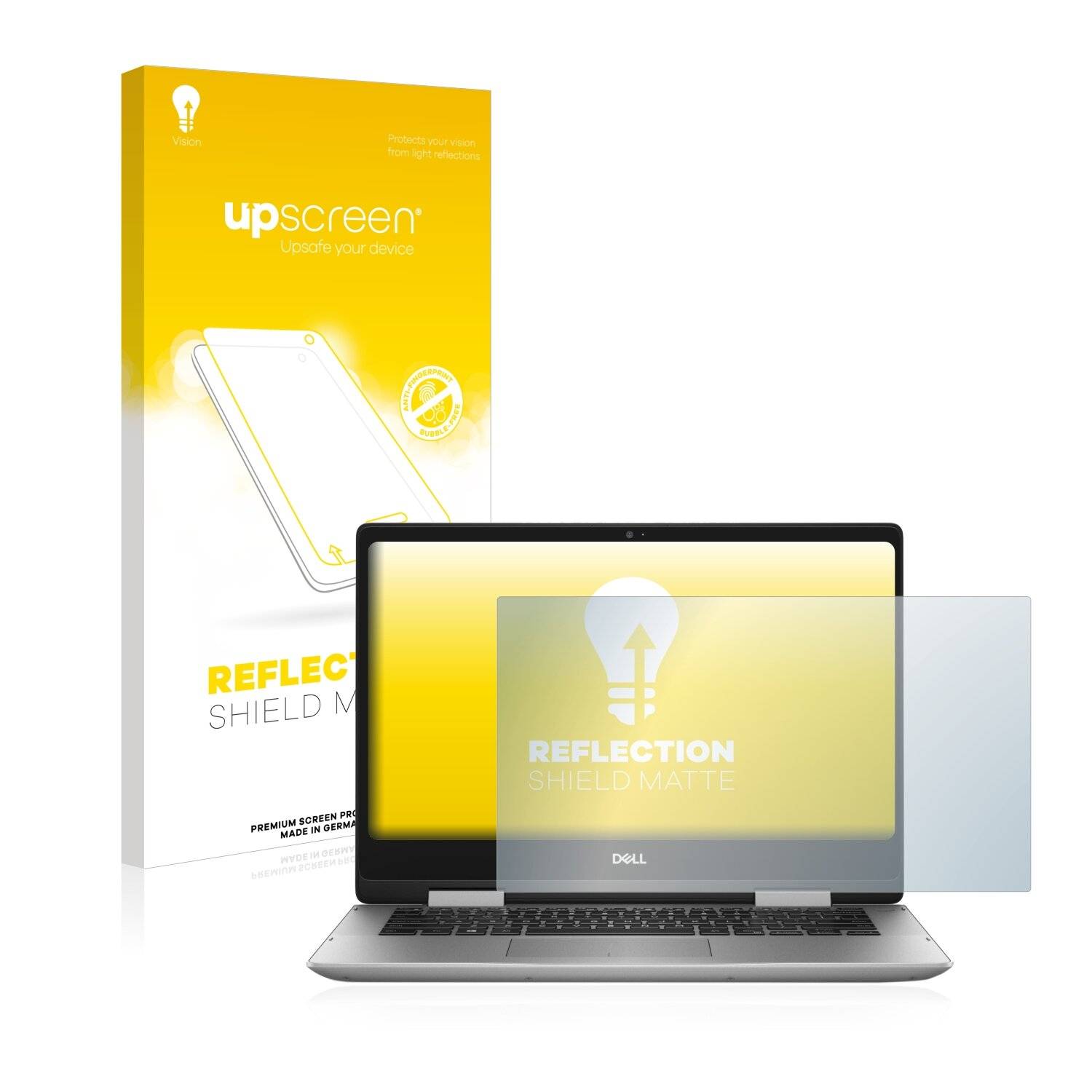 upscreen Reflection Shield Matte Premium Displayschutzfolie für Dell Inspiron 3482