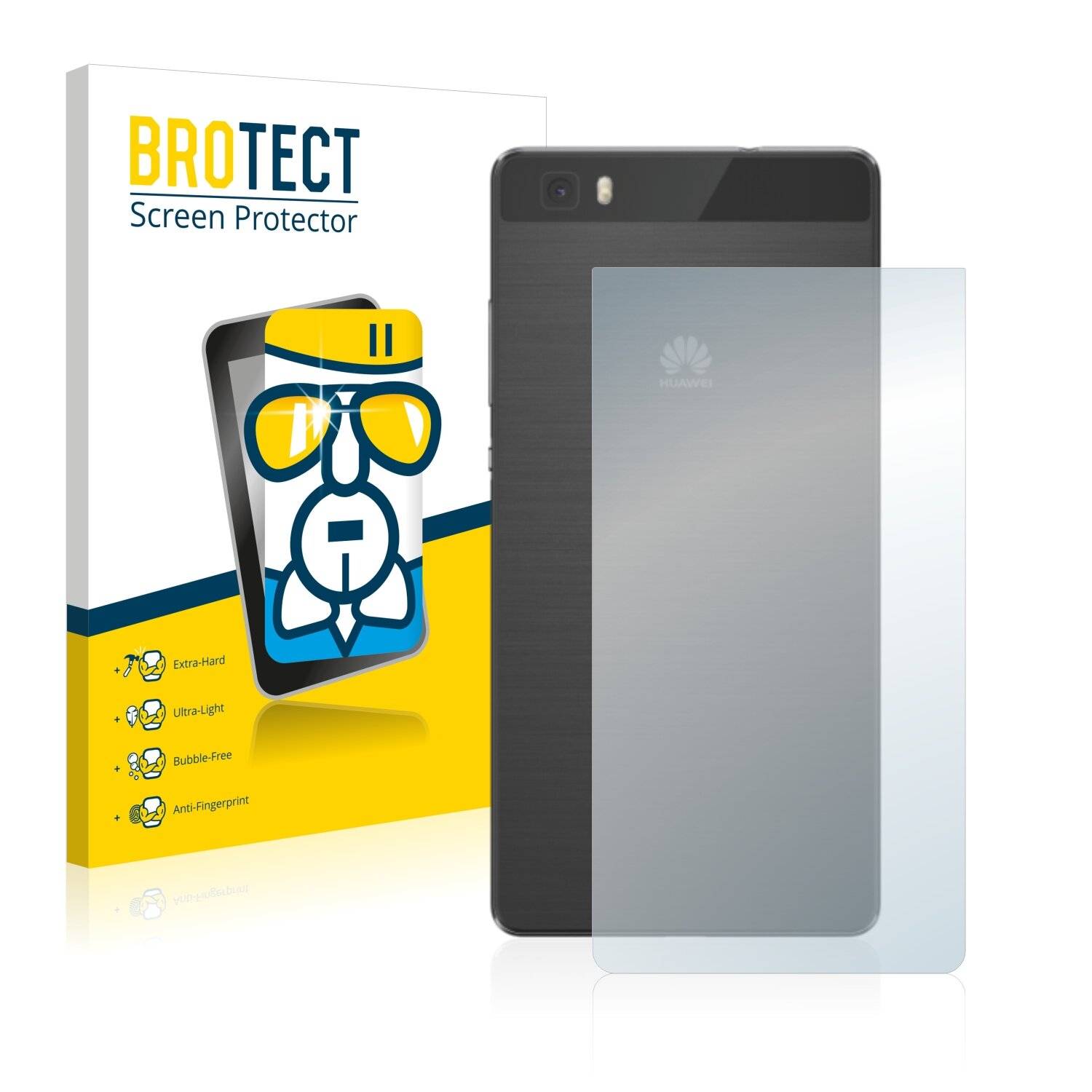 BROTECT AirGlass Schutzglas Folie für Huawei P8 Lite 2015/2016