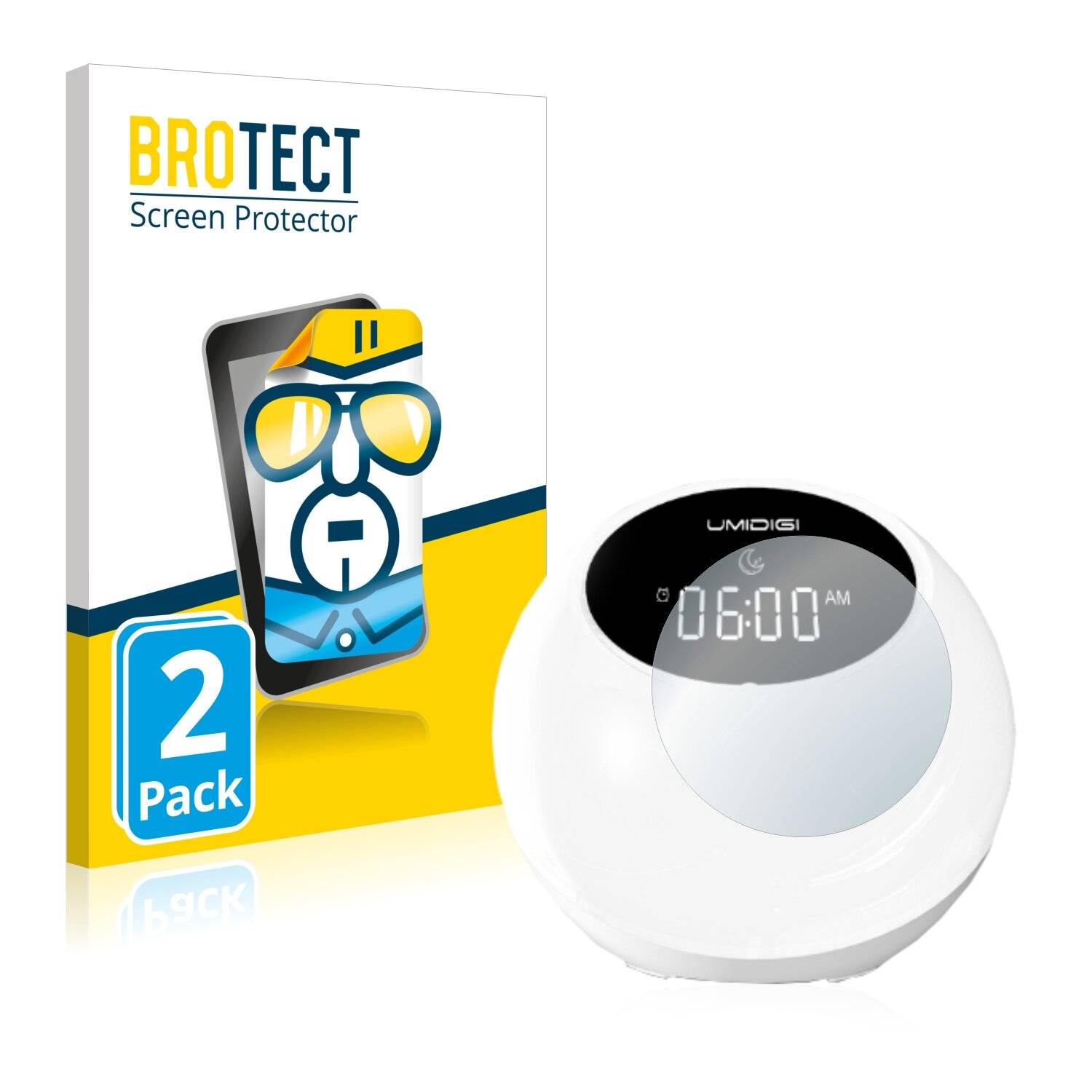 2x BROTECT HD-Clear Displayschutzfolie für Umidigi