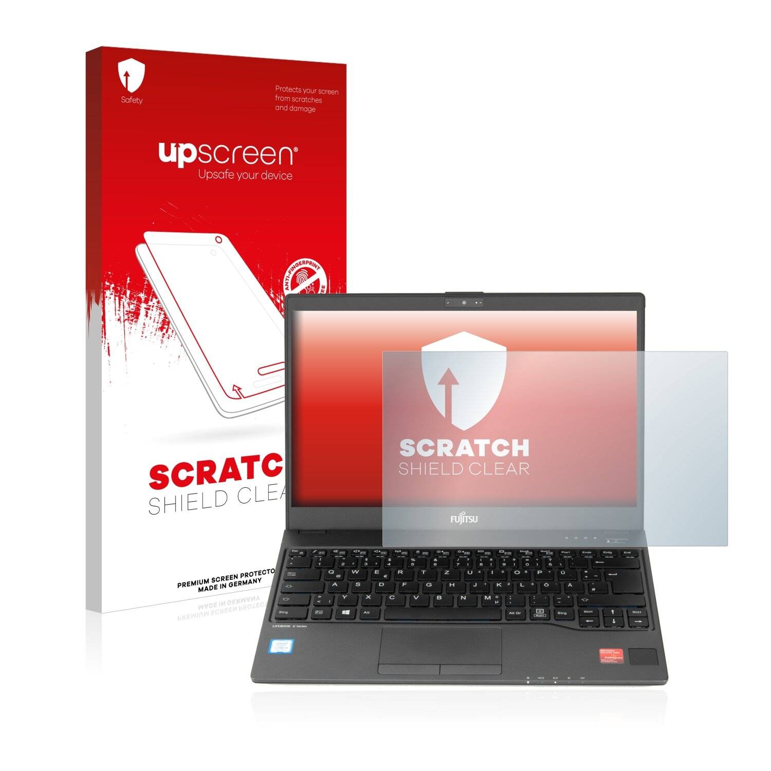 upscreen Scratch Shield Clear Premium Displayschutzfolie für Fujitsu Lifebook