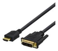 Deltaco HDMI-116D - 7 m - HDMI Typ A (Standard) - DVI - Männlich - Männlich - Gerade