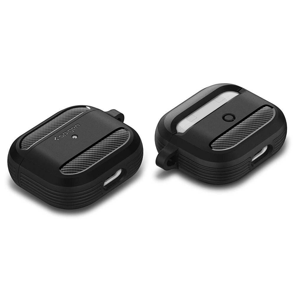 Spigen Rugged Armor Hülle Apple AirPods 3 – mattschwarz