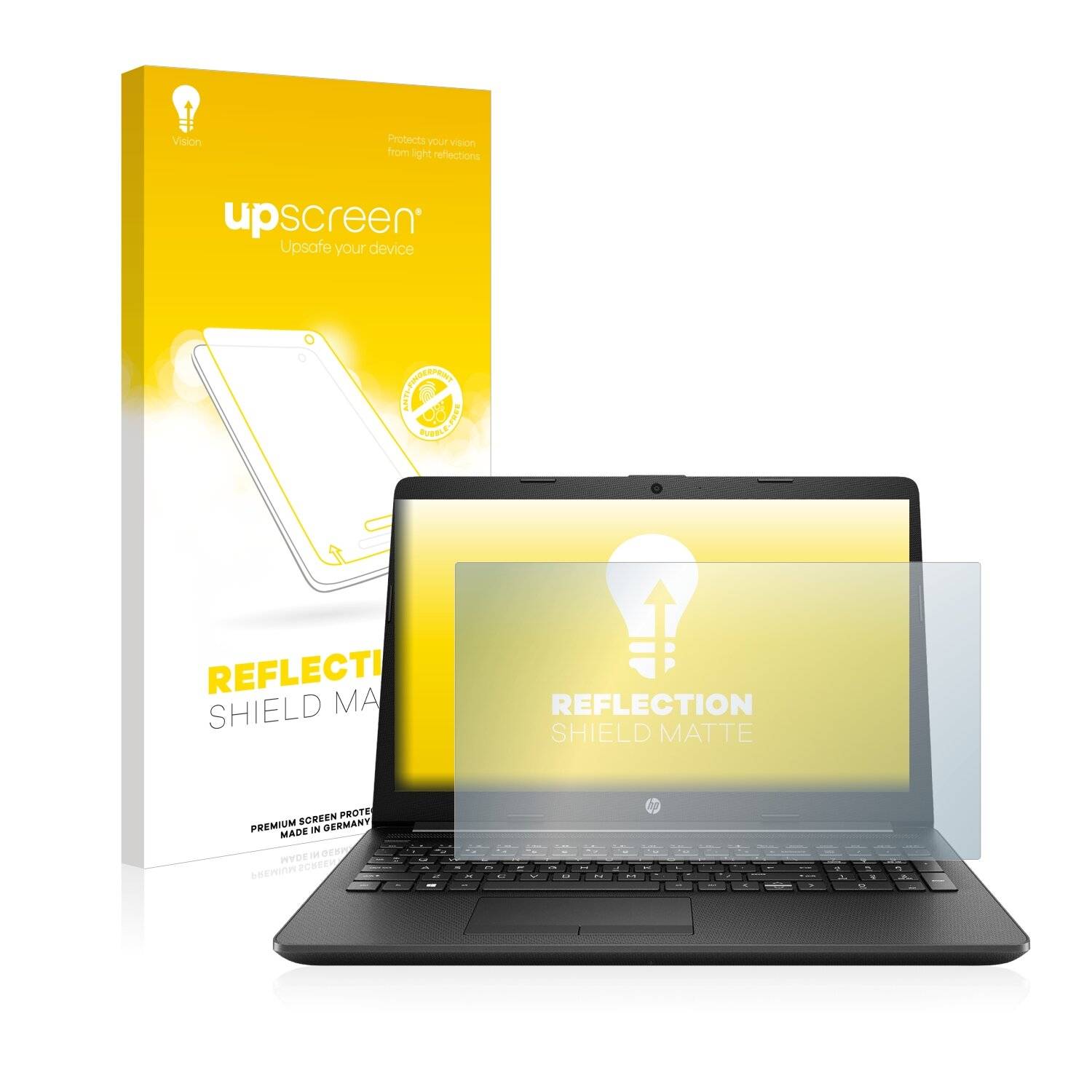 upscreen Reflection Shield Matte Premium Displayschutzfolie für HP