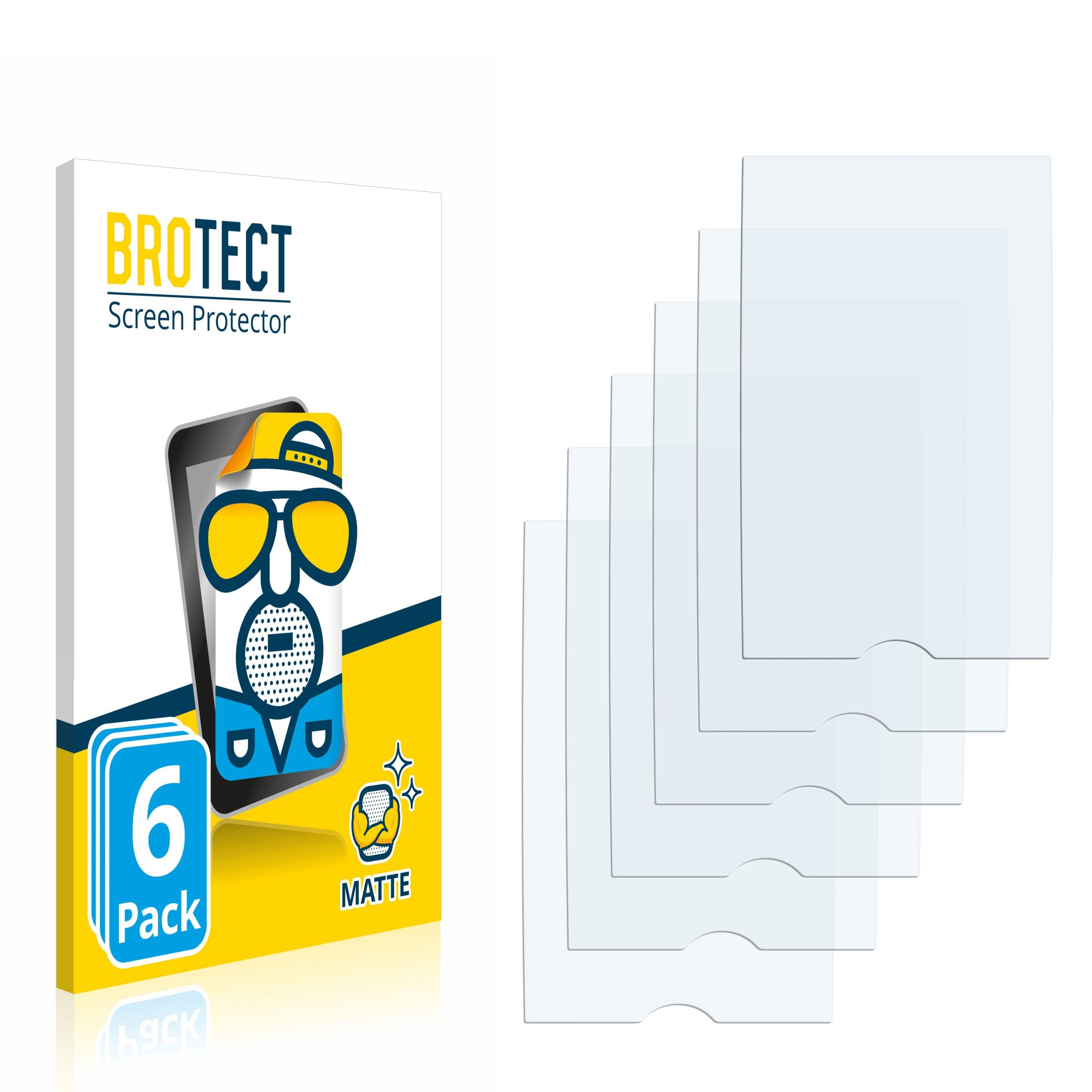 6x BROTECT Matte Displayschutzfolie für Sigma ROX 12.0 Sport - Entspiegelt,