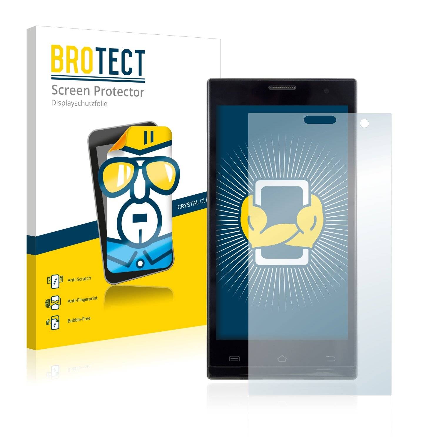 2x BROTECT HD-Clear Displayschutzfolie für NGM Dynamic