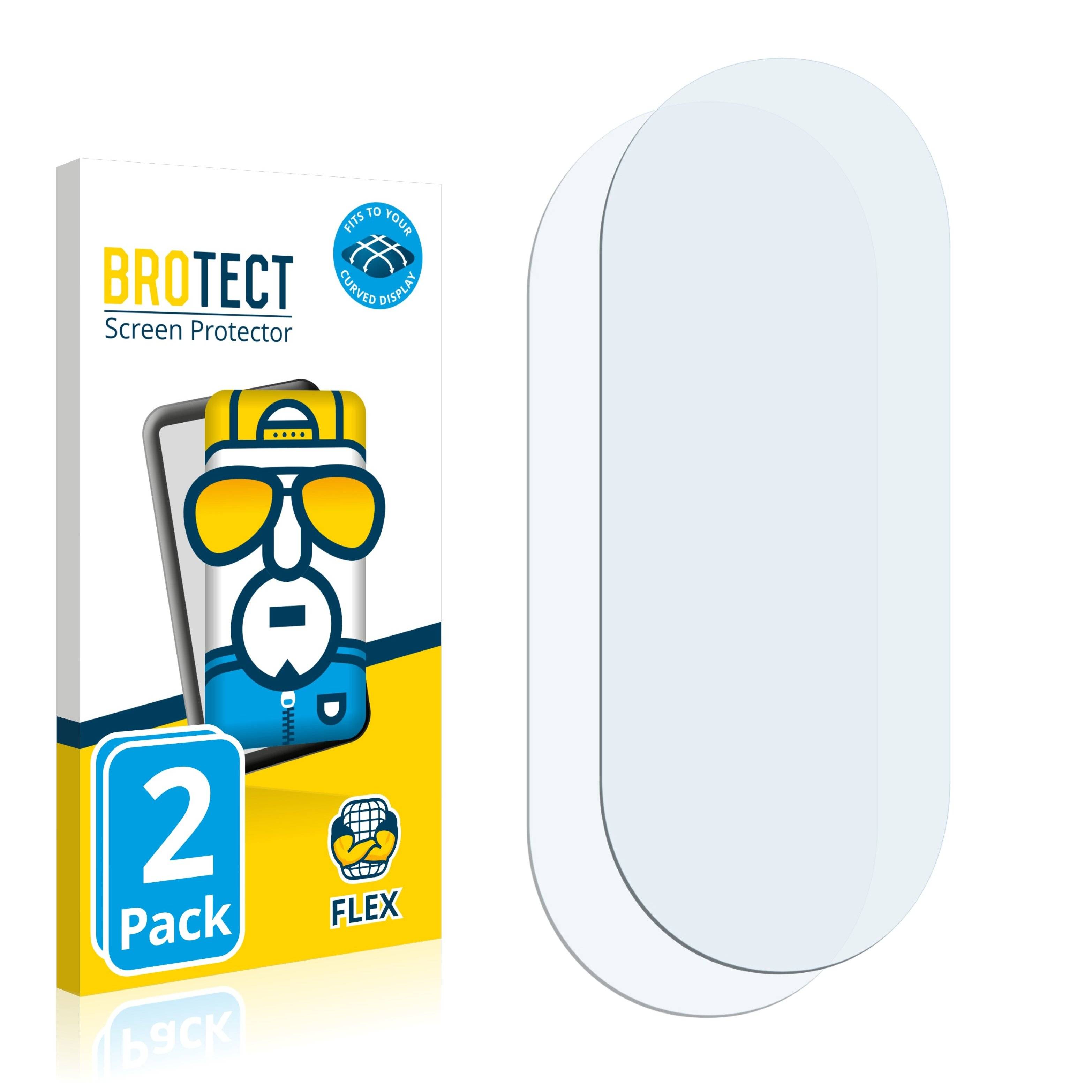 2x BROTECT Flex Full-Cover Displayschutzfolie für Tikkers