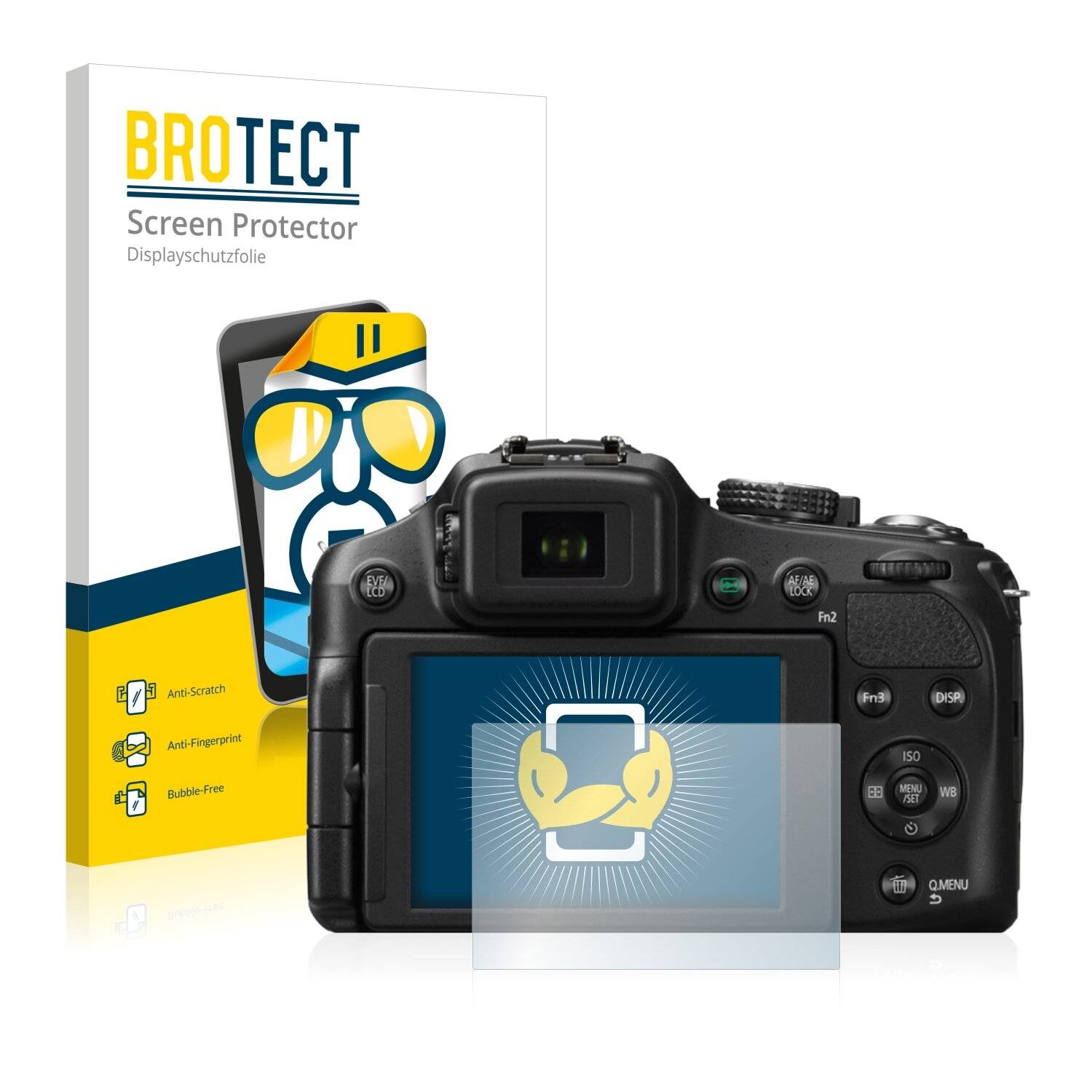 2x BROTECT HD-Clear Displayschutzfolie für Panasonic Lumix