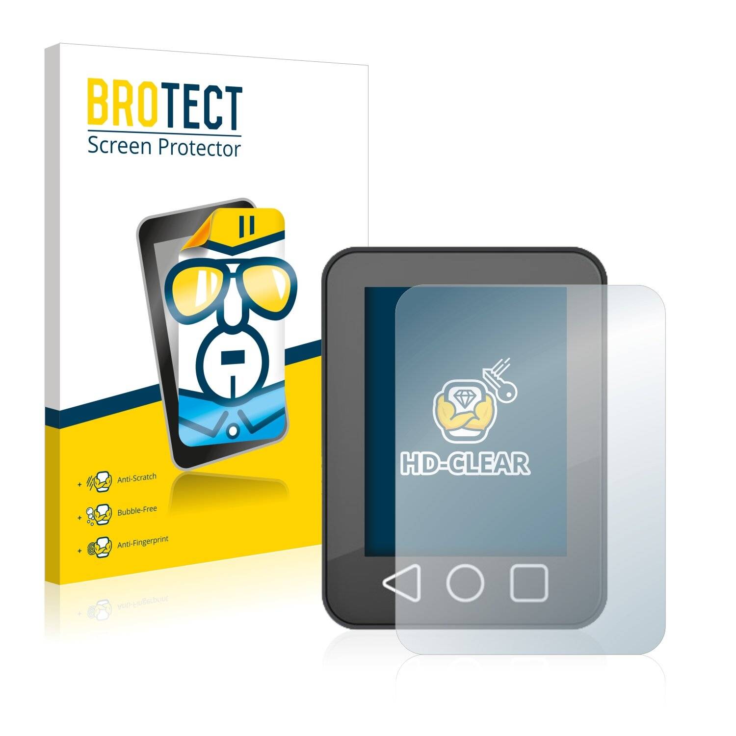 2x BROTECT HD-Clear Displayschutzfolie für Bloks Display