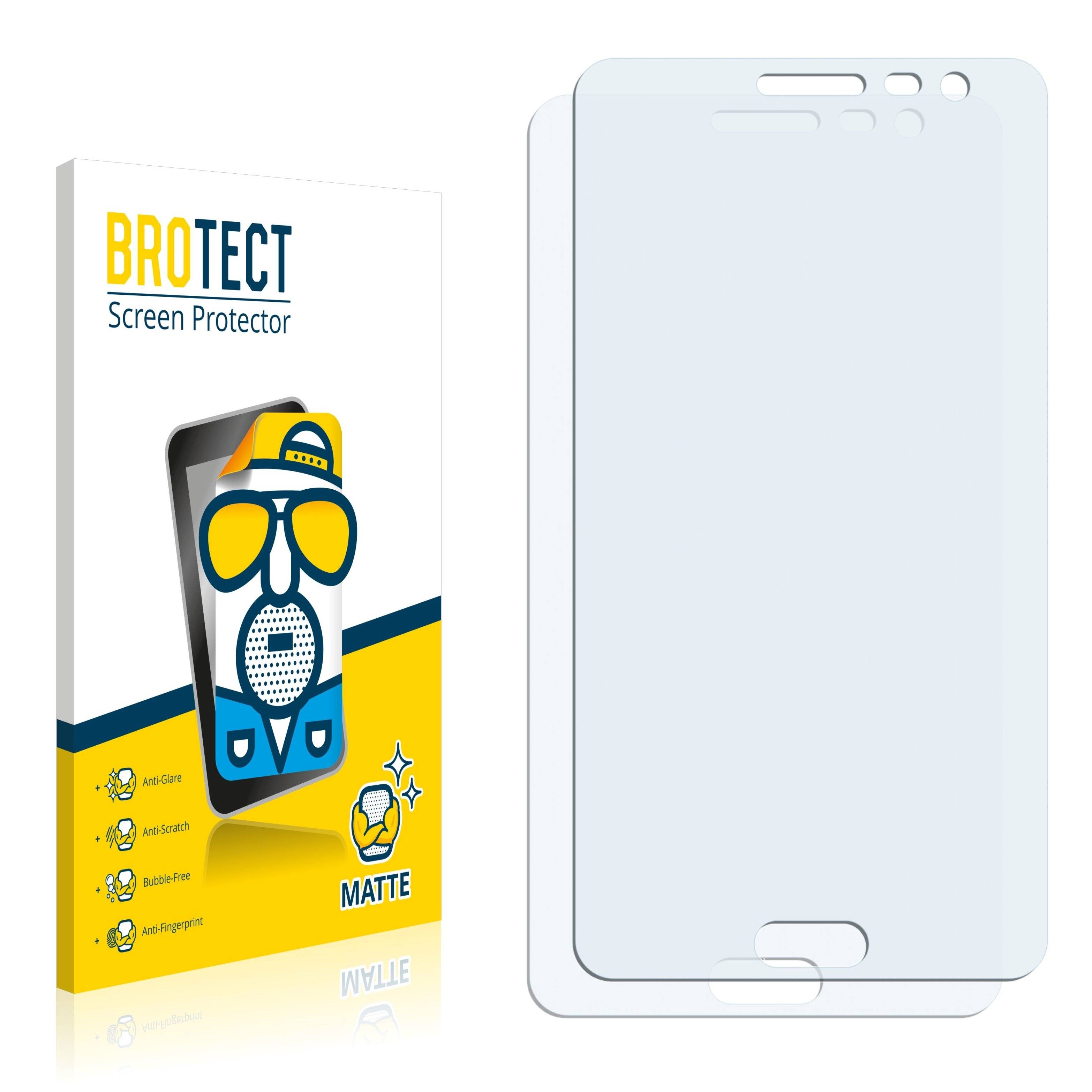 2x BROTECT Matte Displayschutzfolie für Star N8000 (2014) - Entspiegelt,