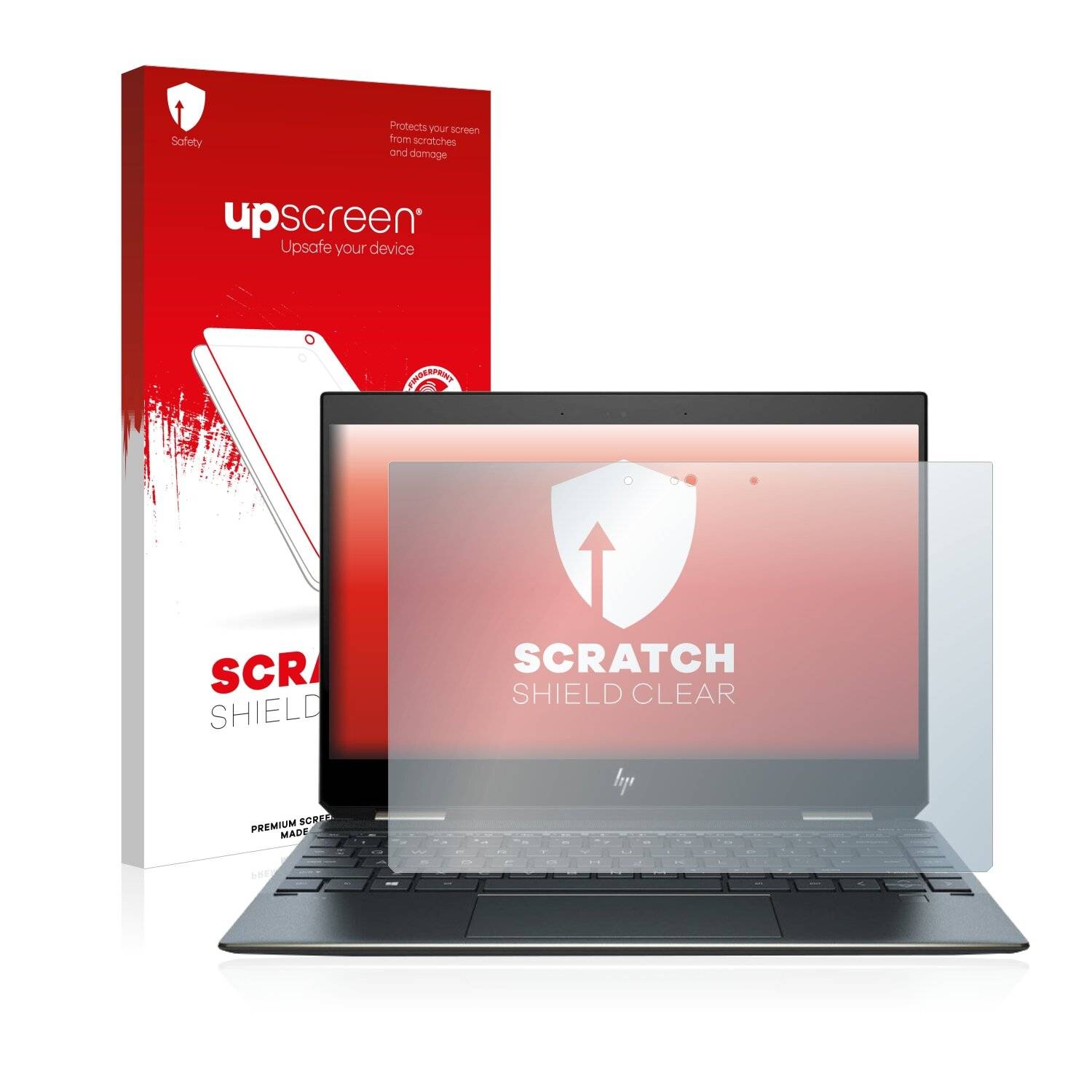 upscreen Scratch Shield Clear Premium Displayschutzfolie für HP Spectre x360