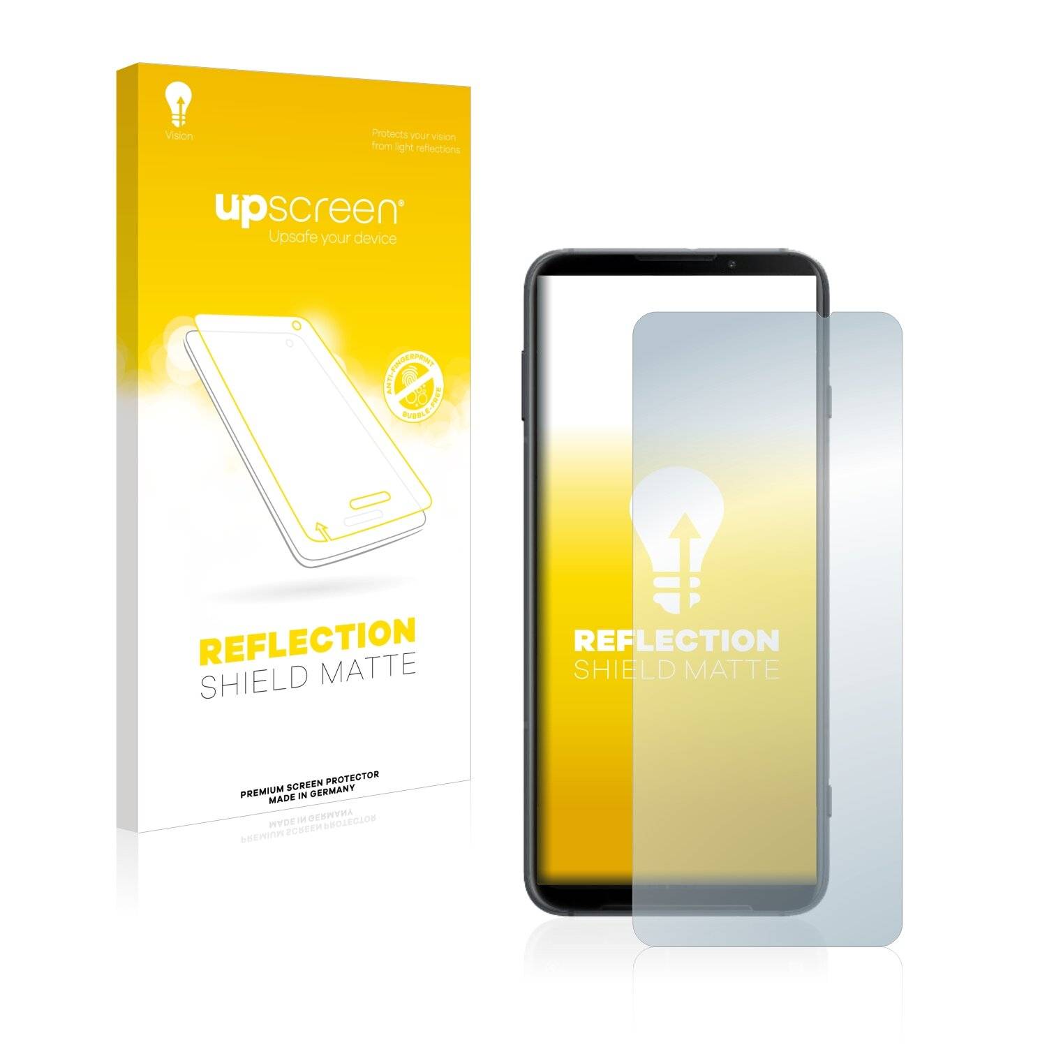 upscreen Reflection Shield Matte Premium Displayschutzfolie für Xiaomi Black Shark