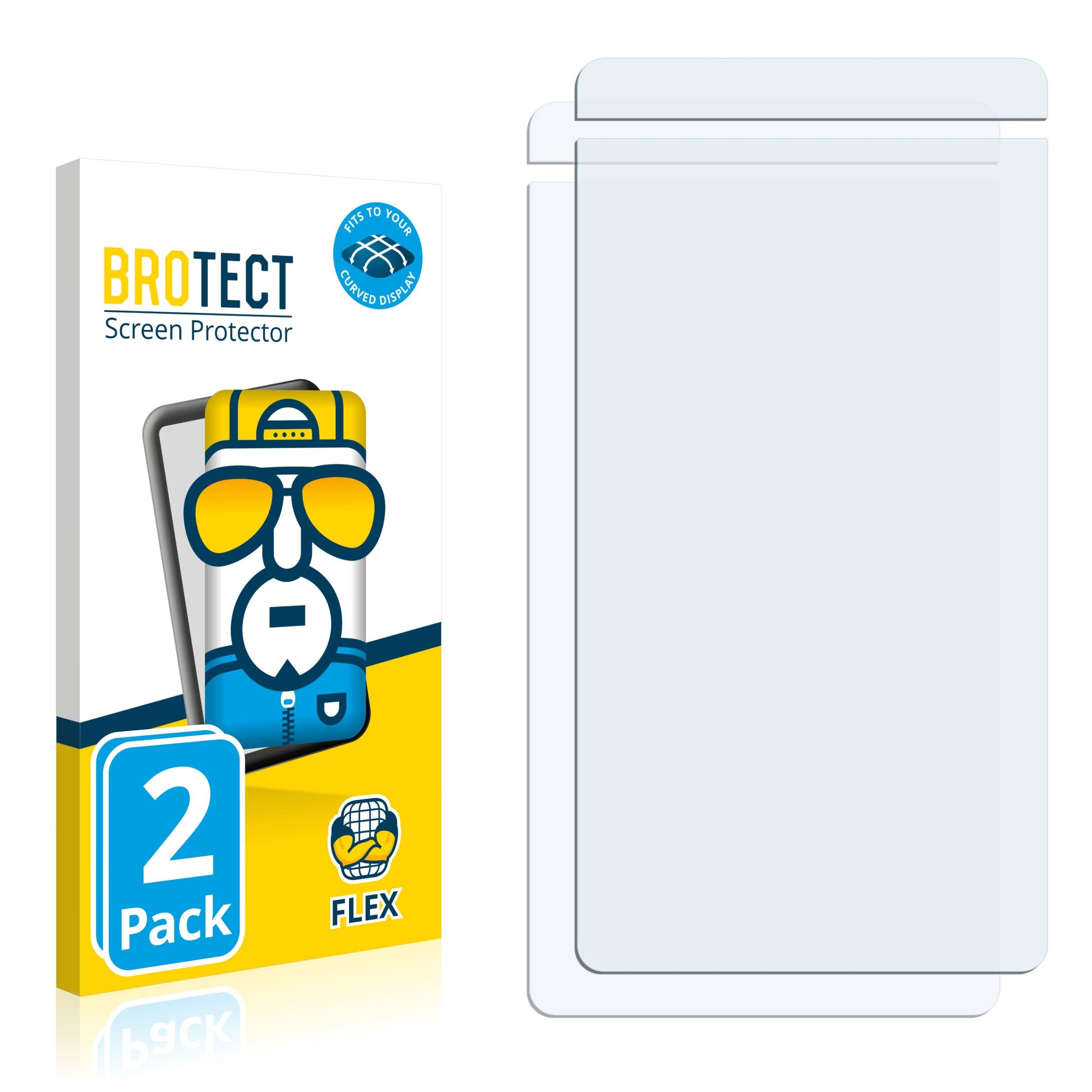 2x BROTECT Flex Full-Cover Displayschutzfolie für Google Pixel 6a