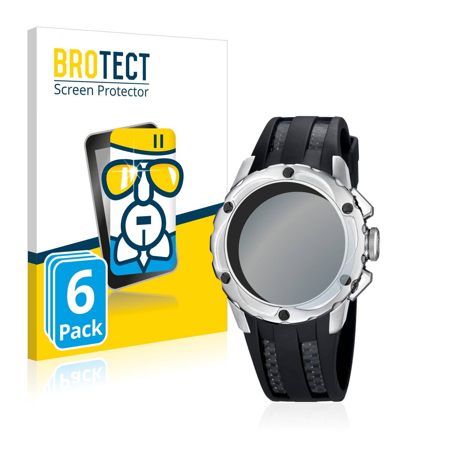 6x BROTECT AirGlass Schutzglas Folie für Festina F