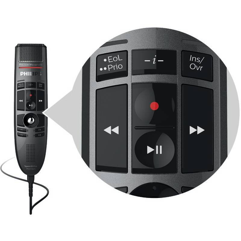 Philips SpeechMike Premium USB LFH3500 - Lautsprechermikrofon