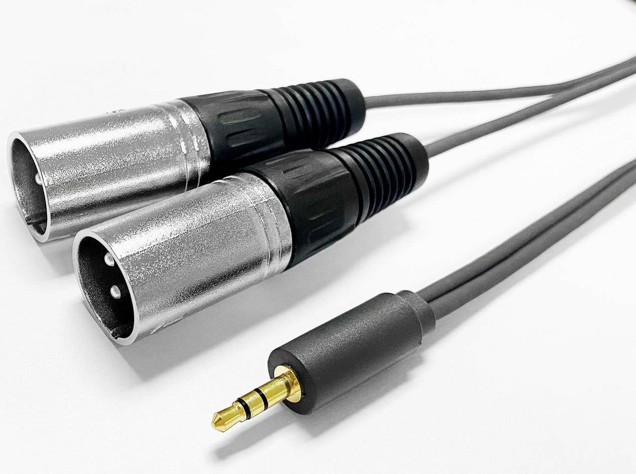Vivolink PROMJXLRS15 Audio-Kabel 15 m 3.5mm XLR Schwarz (PROMJXLRS15)
