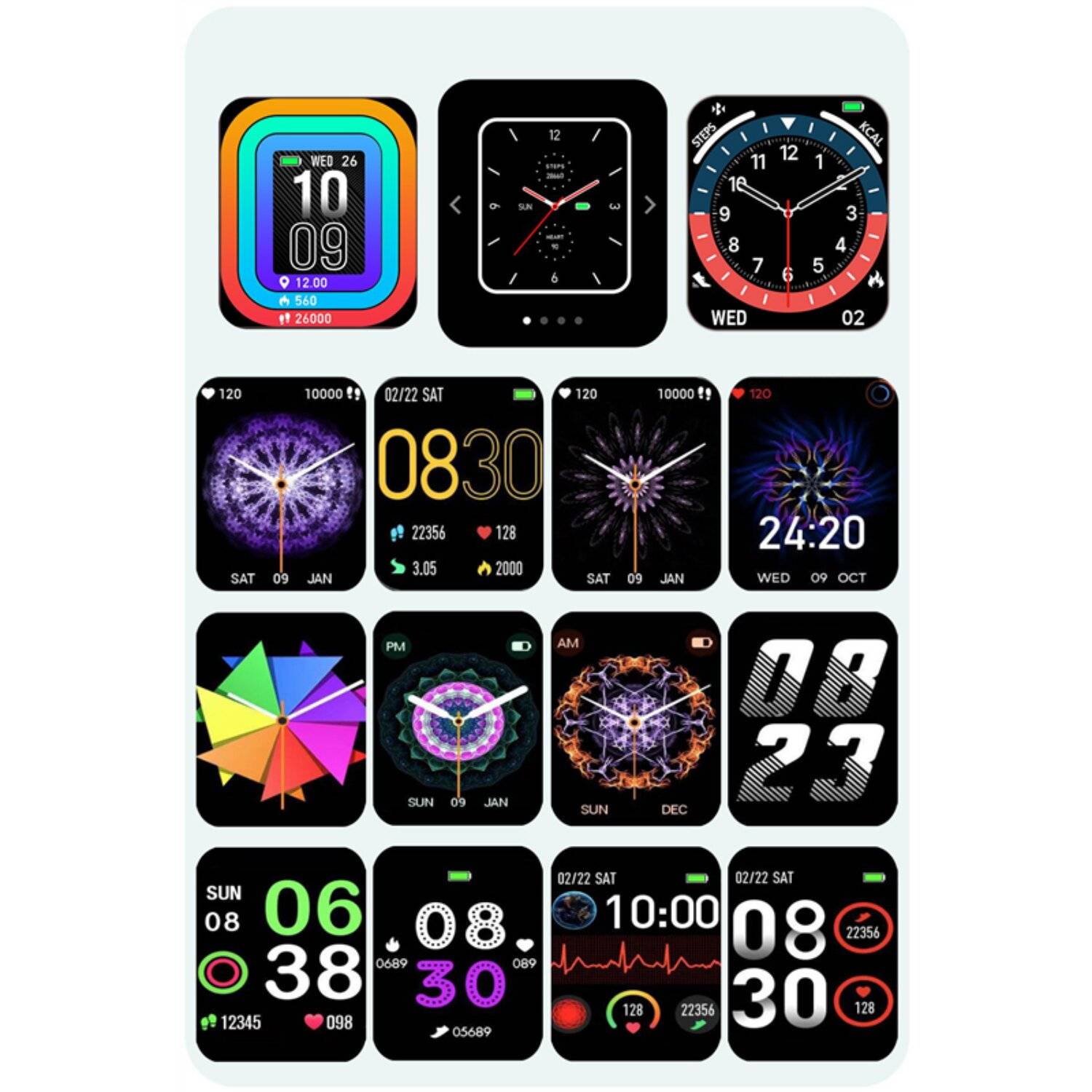 Maxcom Harmony Touch Fitness Smartwatch Silber