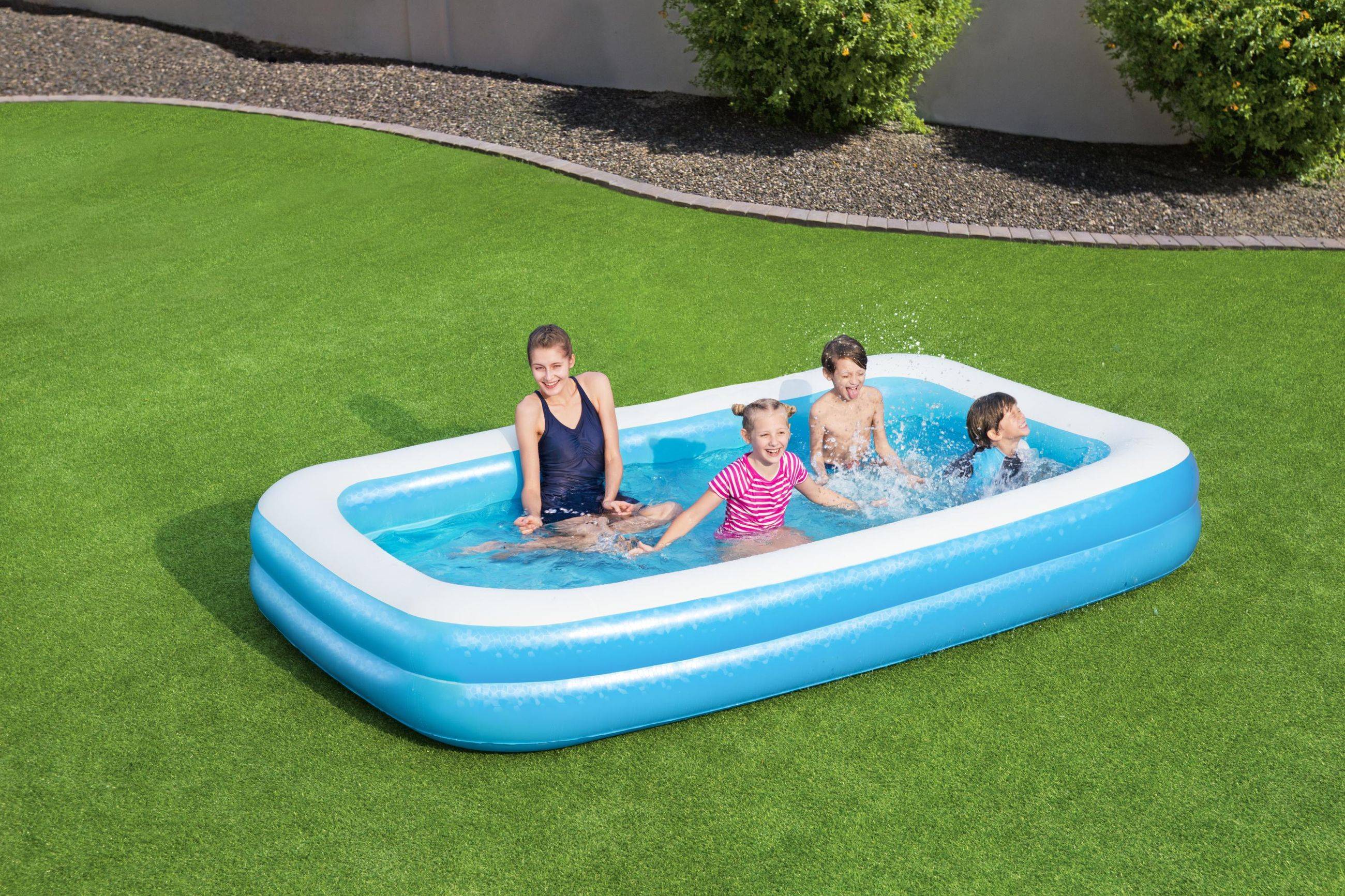 Bestway Family Pool 305 x 183x 46 cm Schwimmbad Planschbecken I-Beam