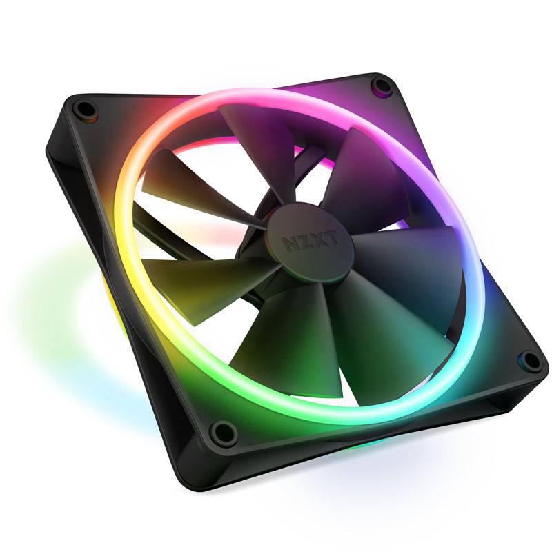 F140 Rgb Duo Fan 14 Cm Schwarz