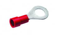 Cimco 180024, Ring-Terminal, Kupfer, Gerade, Rot, Verzinntes Kupfer, Polyamide (PA)
