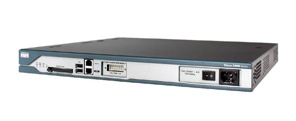 Cisco 2811 VSEC Bundle - Router - Sprach- / Faxmodul
