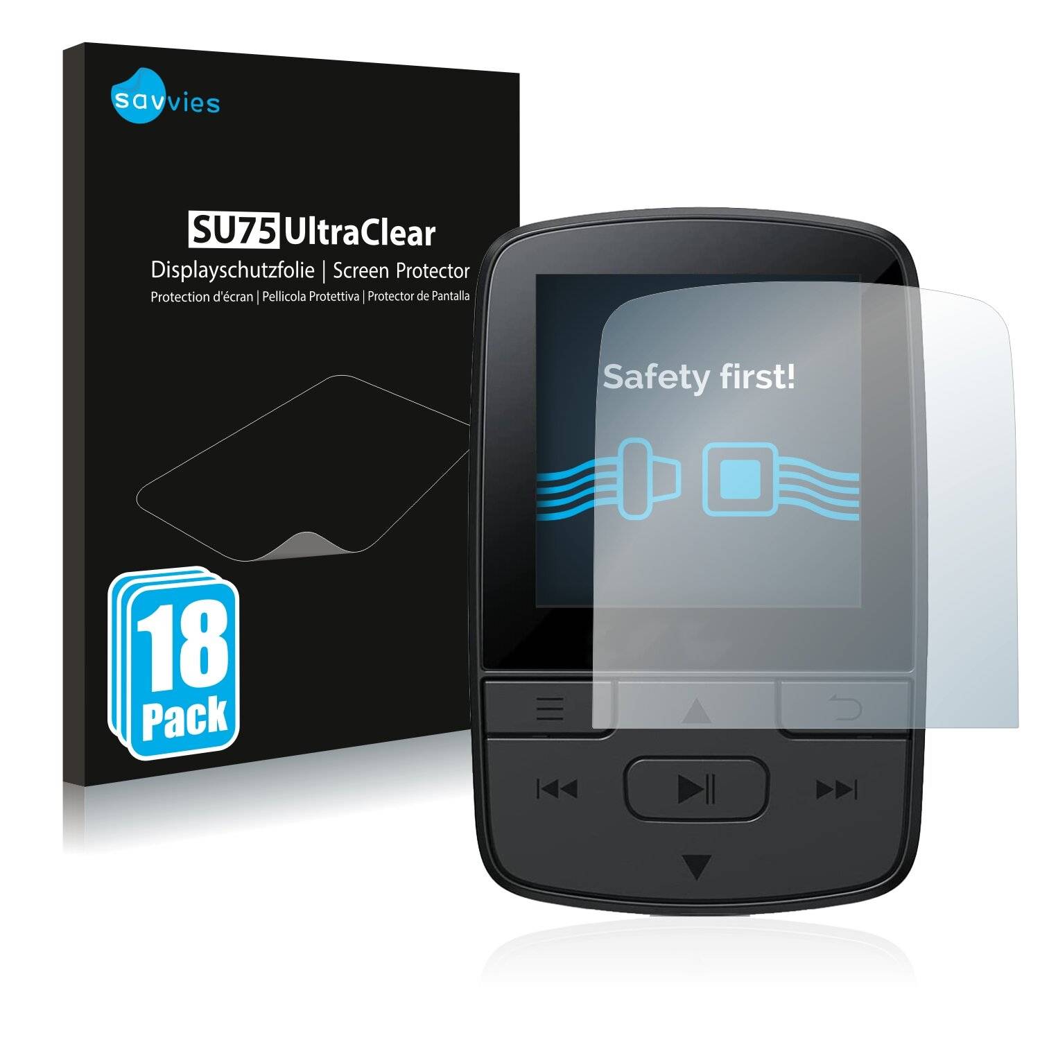 18x Savvies SU75 Displayschutzfolie für YOTON