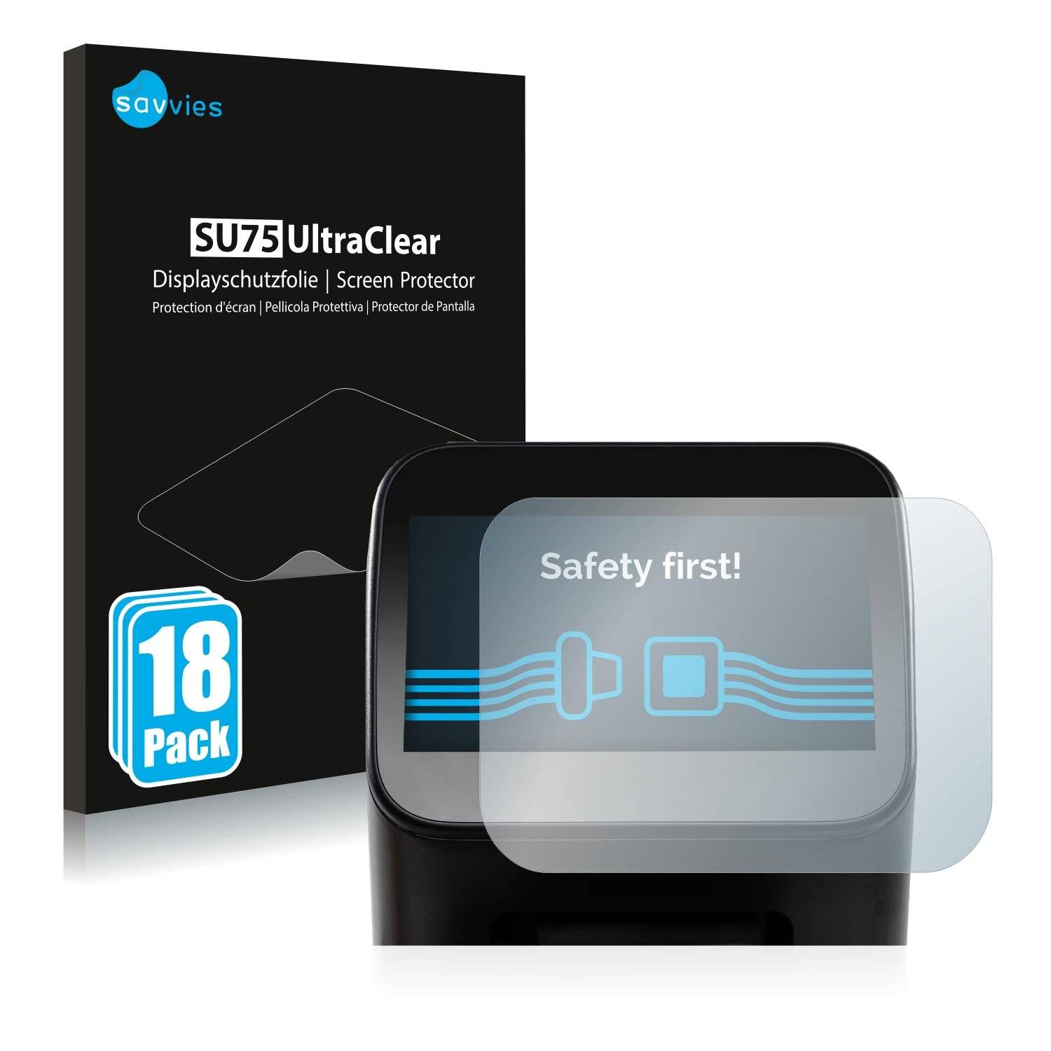 18x Savvies SU75 Displayschutzfolie für Shaper Origin