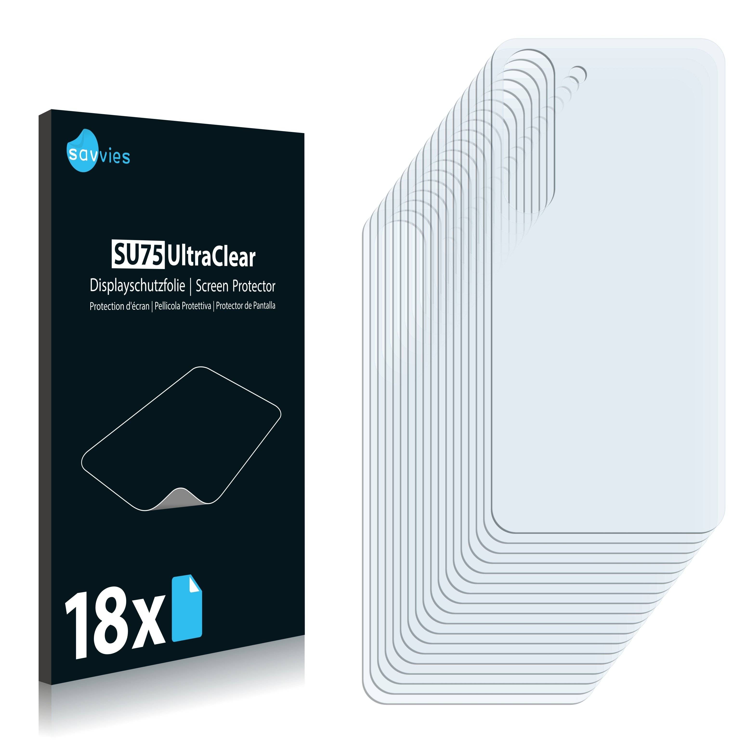 18x Savvies SU75 Displayschutzfolie für Samsung Galaxy S23 Plus