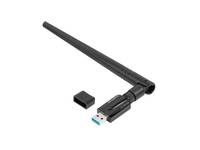 Lanberg NC-1200-WIE, Eingebaut, Kabellos, USB, WLAN, 1200 Mbit/s, Schwarz