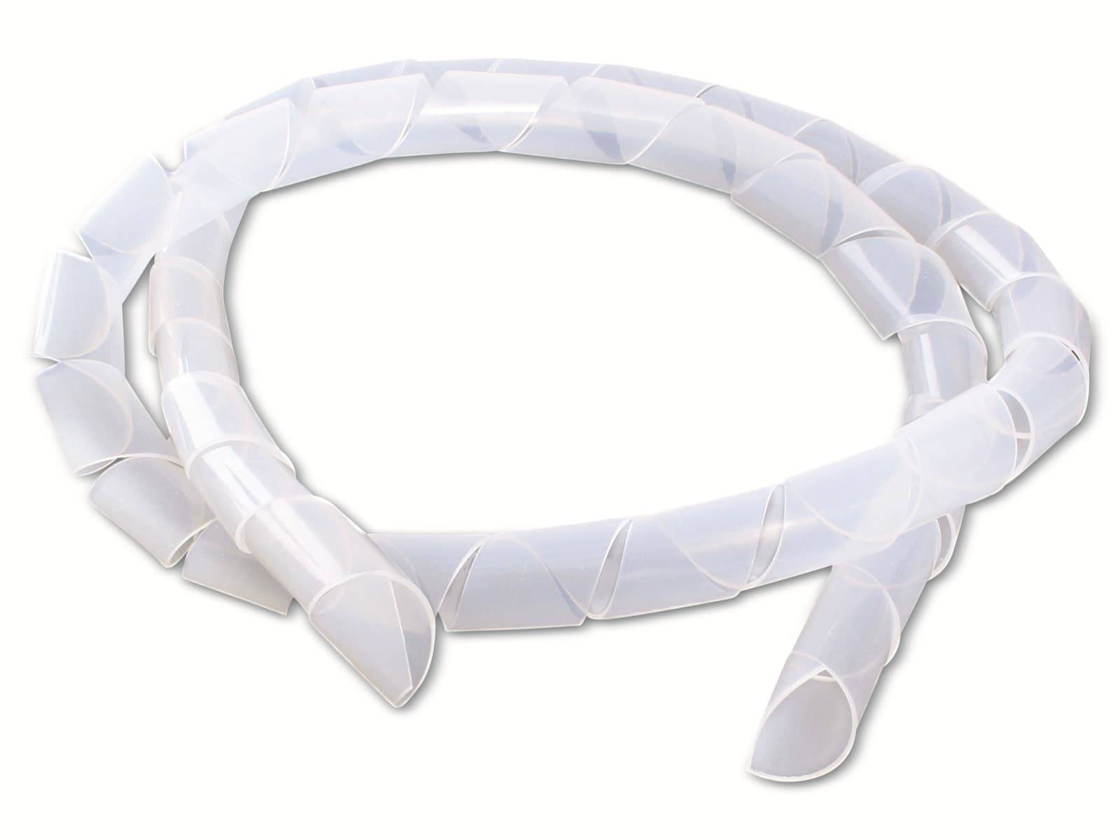 QUADRIOS Spiralschlauch, 2111C143, Weiß, PE, 12 bis 70 mm, 10 m