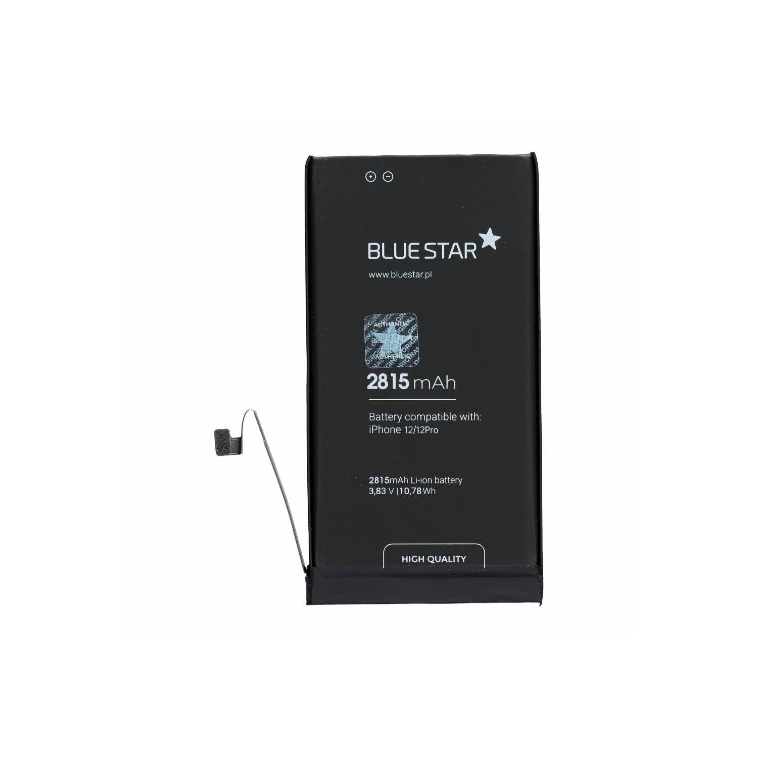 Akku kompatibel mit iPhone 12/12 Pro 2815 mAh Blue Star HQ