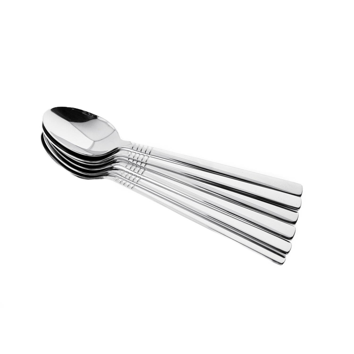 6er Teelöffel Mulex Elfaso Besteckset Edelstahl 18/0