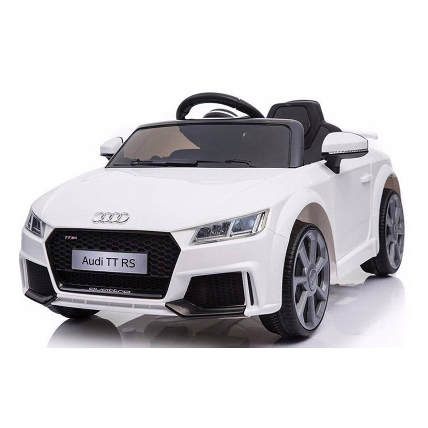 Elektro-Kinderauto Audi TT RS Kinderauto 2x6V4AH MP3 Power Display Weiß